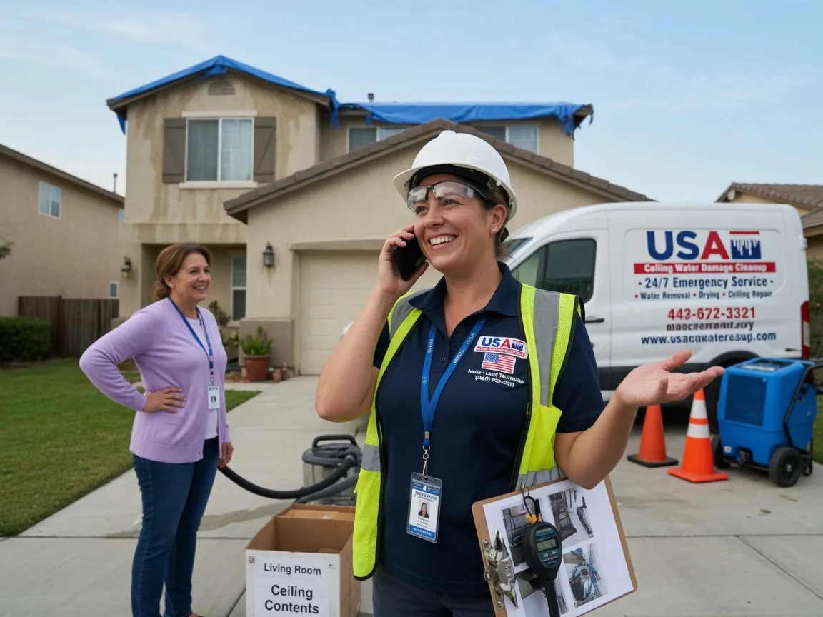 Ceiling Water Damage Restoration Clay City, IN FAQs